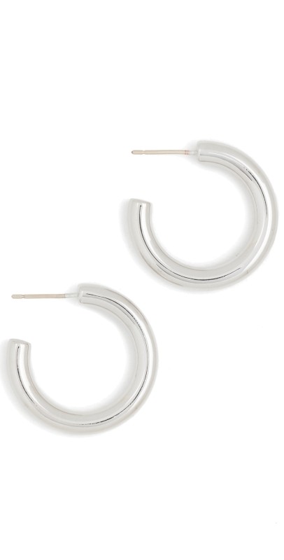 Jennifer Fisher Lilly Huggies Silver