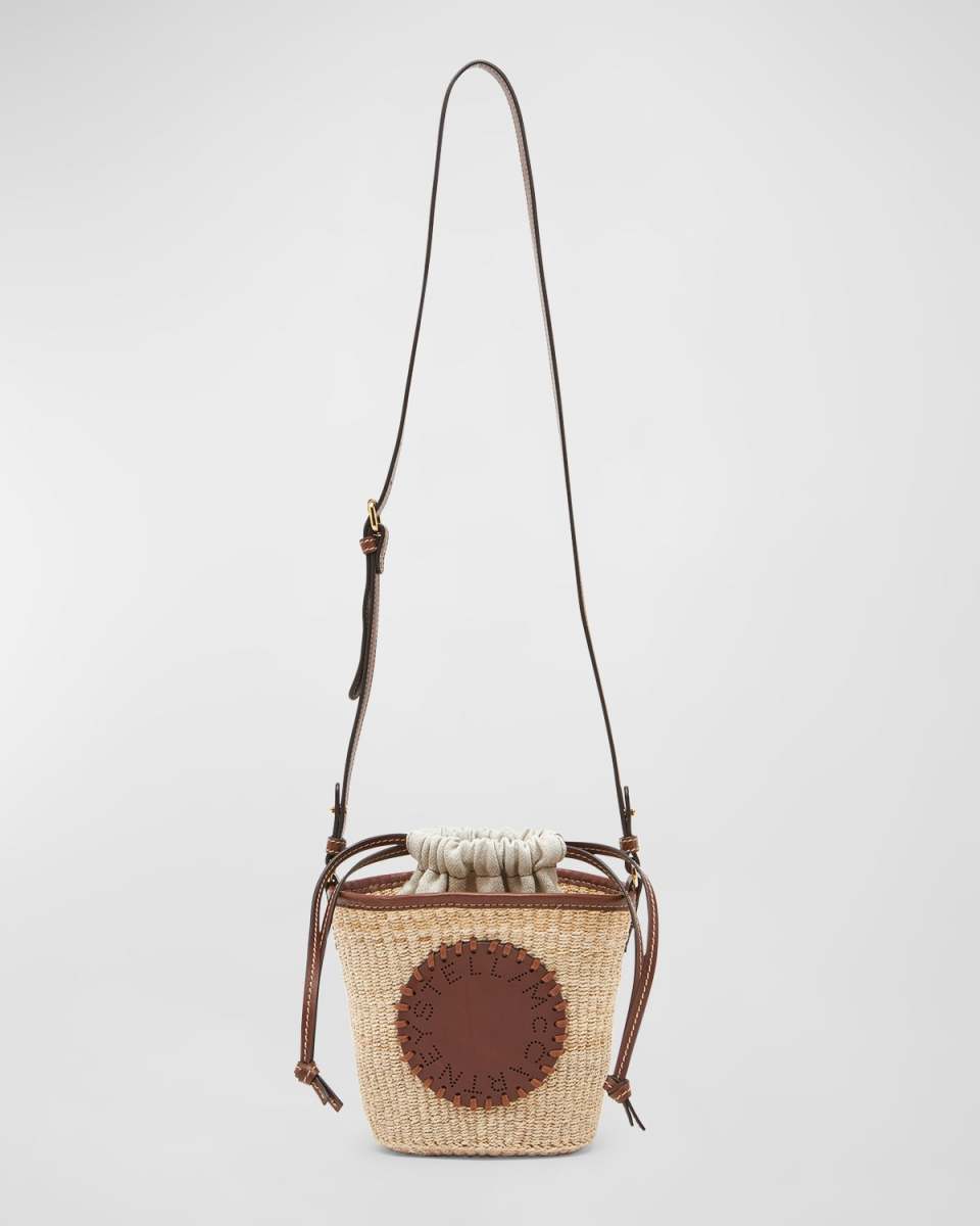 Eco Abaca Basket Crossbody Bag