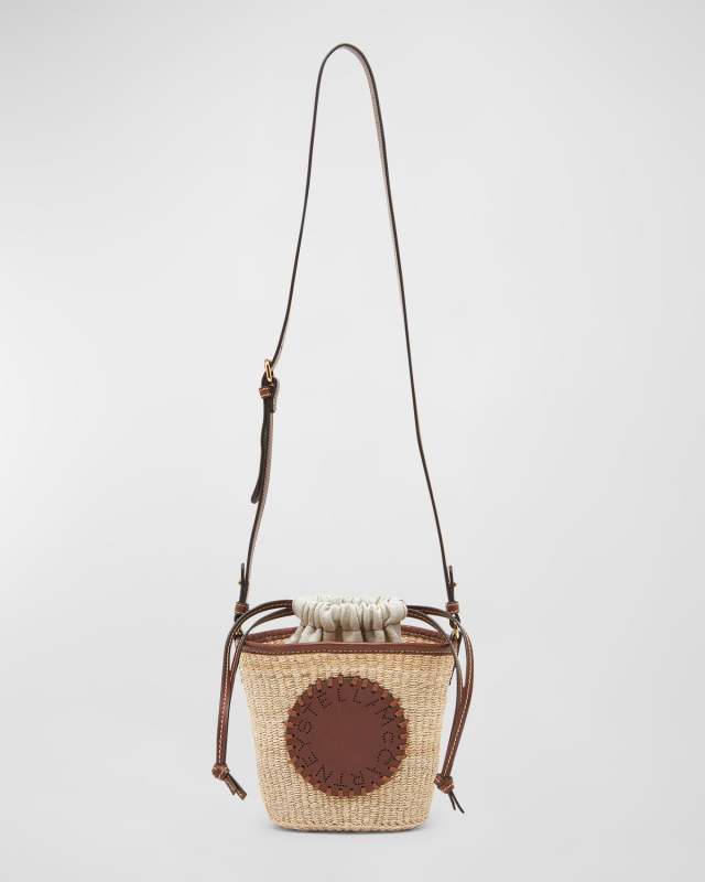 Eco Abaca Basket Crossbody Bag