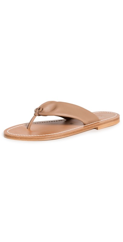 K. Jacques Saba Sandals Pul Taupe
