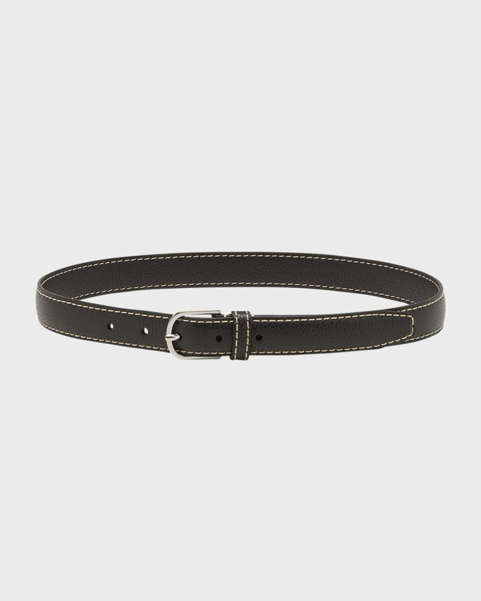 Slim Trouser Leather Belt