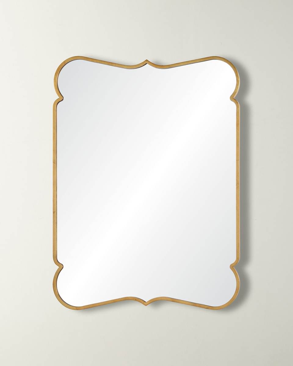 Hand-Welded Iron Mirror 40"