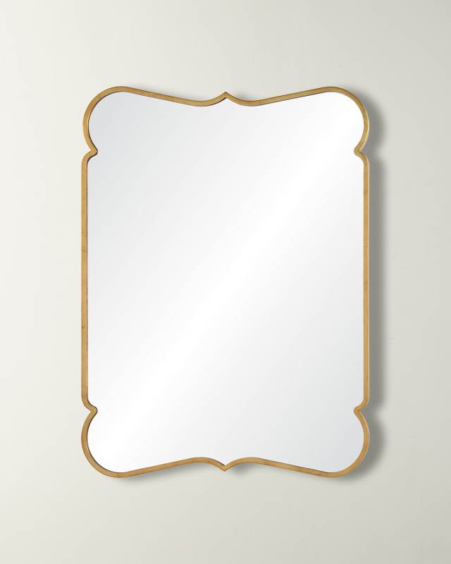 Hand-Welded Iron Mirror 40"