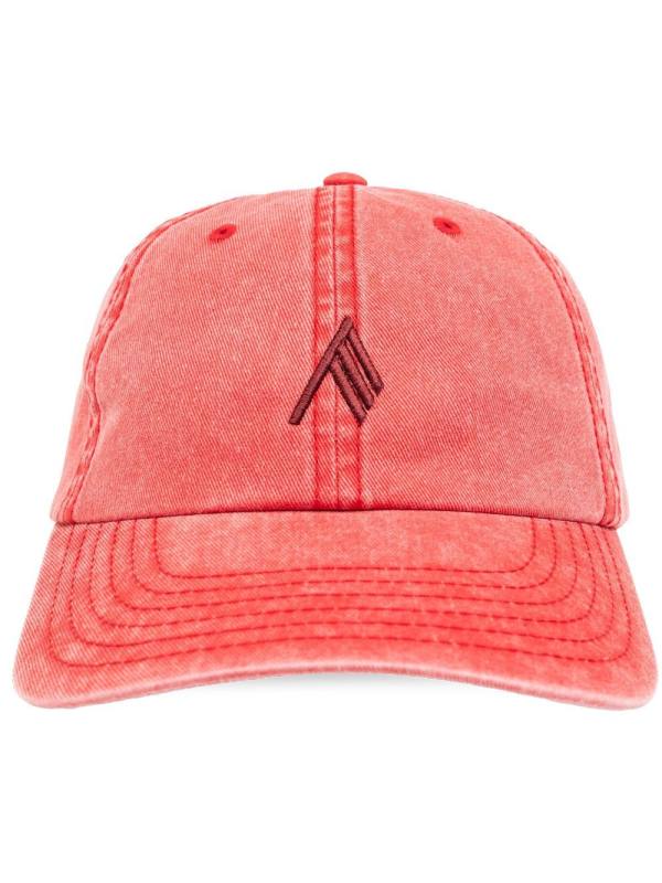 faded logo-embroidered cotton cap