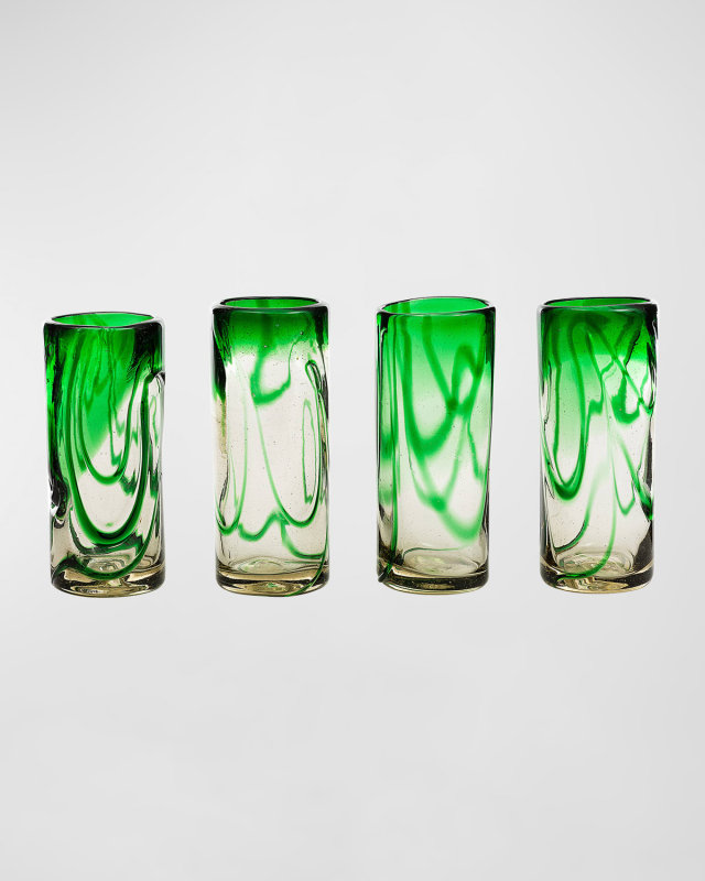 Drizzle Glasses, Set of 4