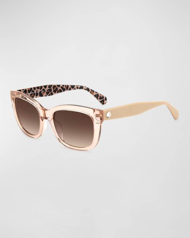 tammy rectangle acetate sunglasses