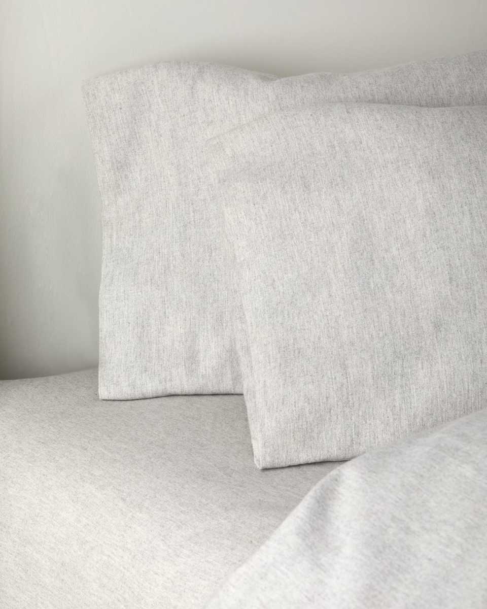 Bamboo Flannel Pillowcase Set,