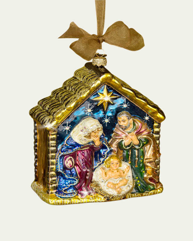 Holy Family Christmas Ornament