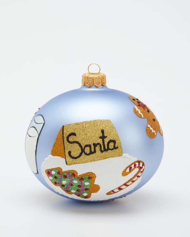 Cookies for Santa Handmade Christmas Ornament
