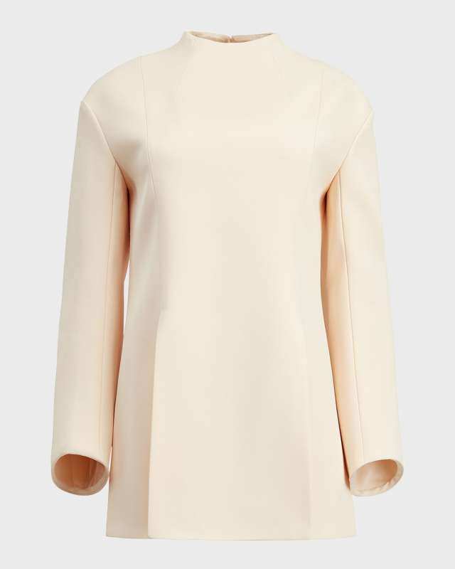 Mahni Satin Crepe Top