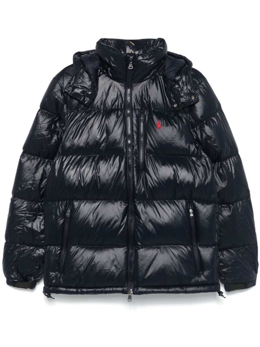 hooded puffer jacket