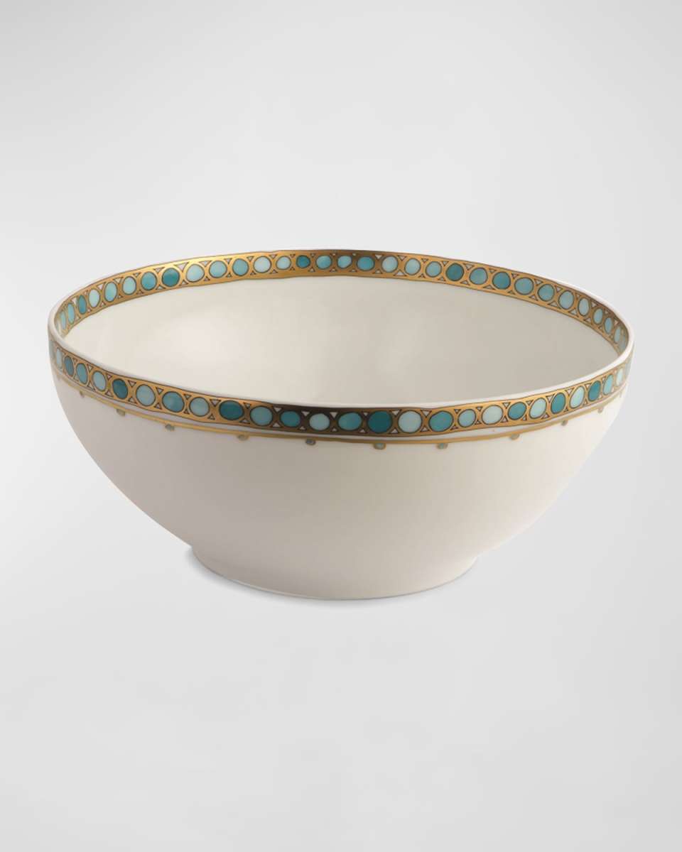 Syracuse Turquoise Salad Bowl