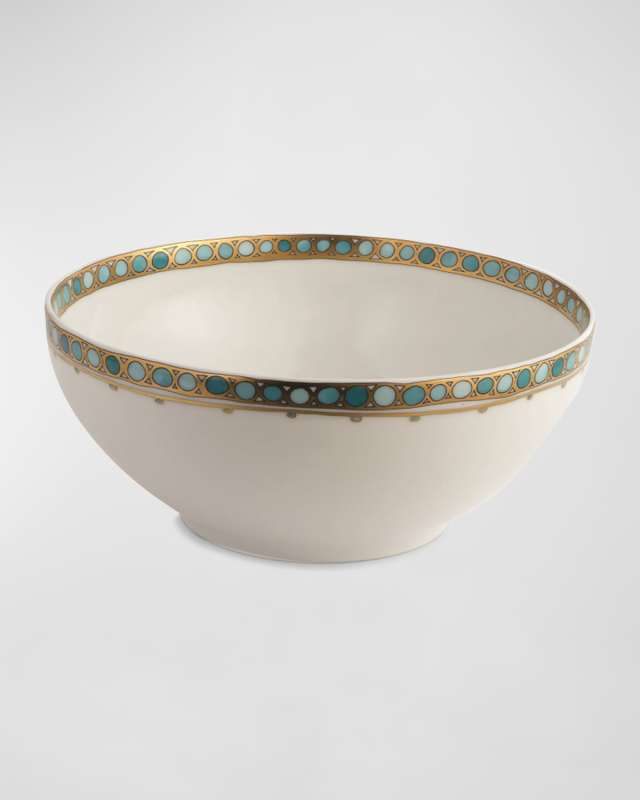 Syracuse Turquoise Salad Bowl