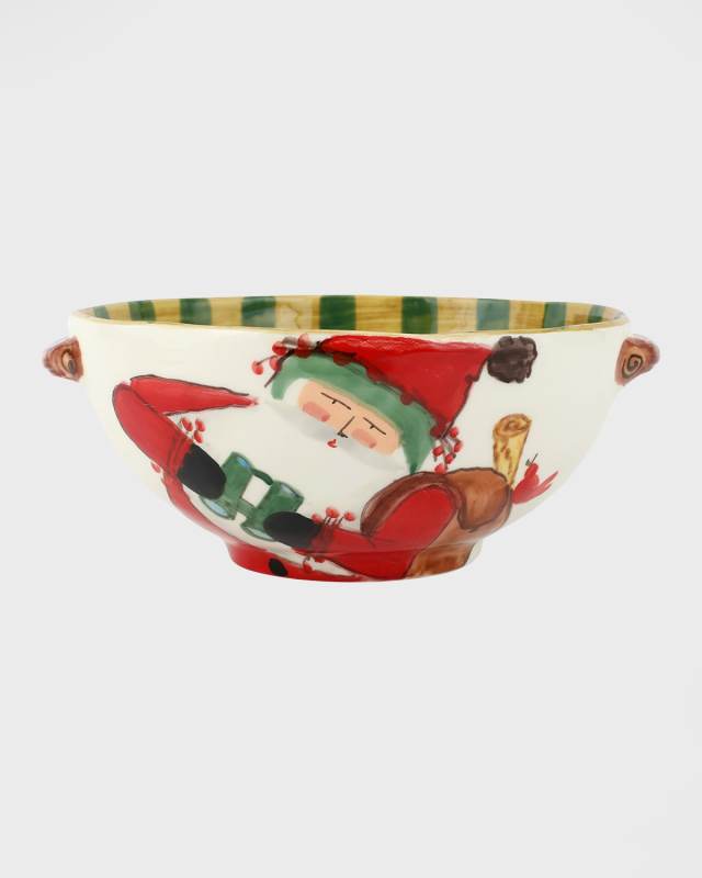 Old St. Nick Handled Bowl