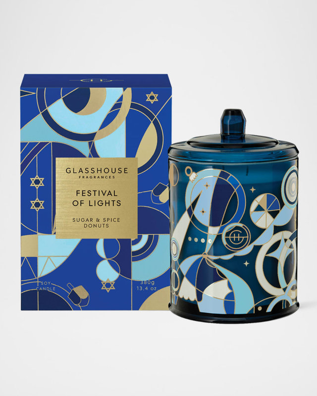 Hanukkah Festival of Lights Candle, 380g