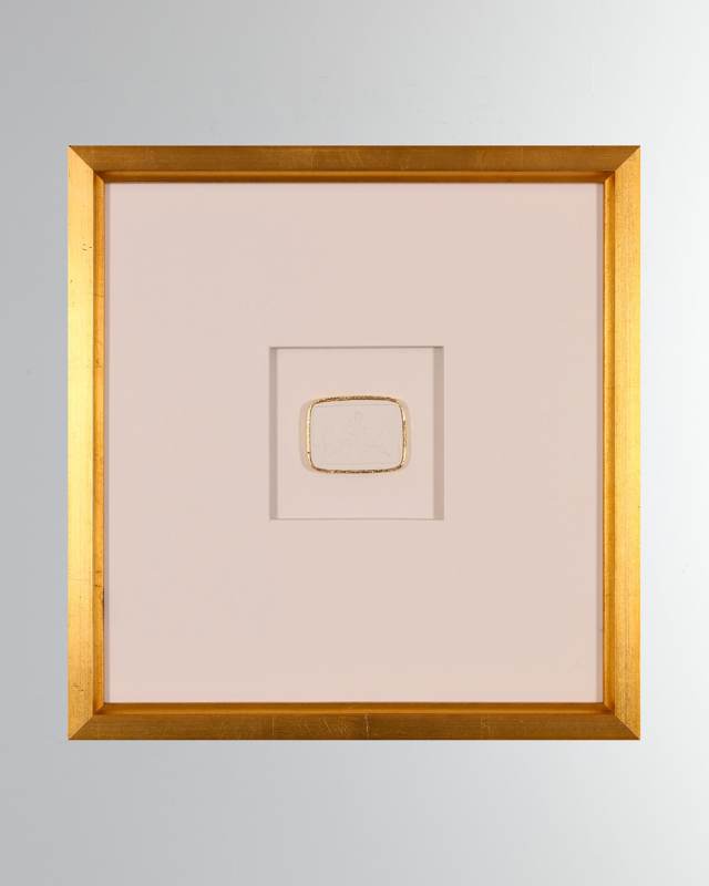Intaglio With Gold 7, 13x14