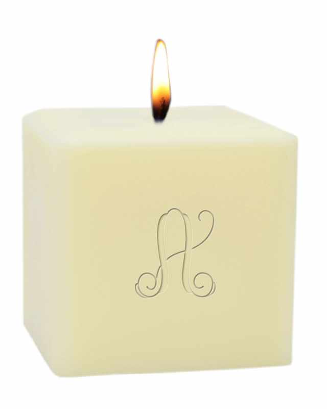 Monogram 3" Eco-Luxury Soy Candle