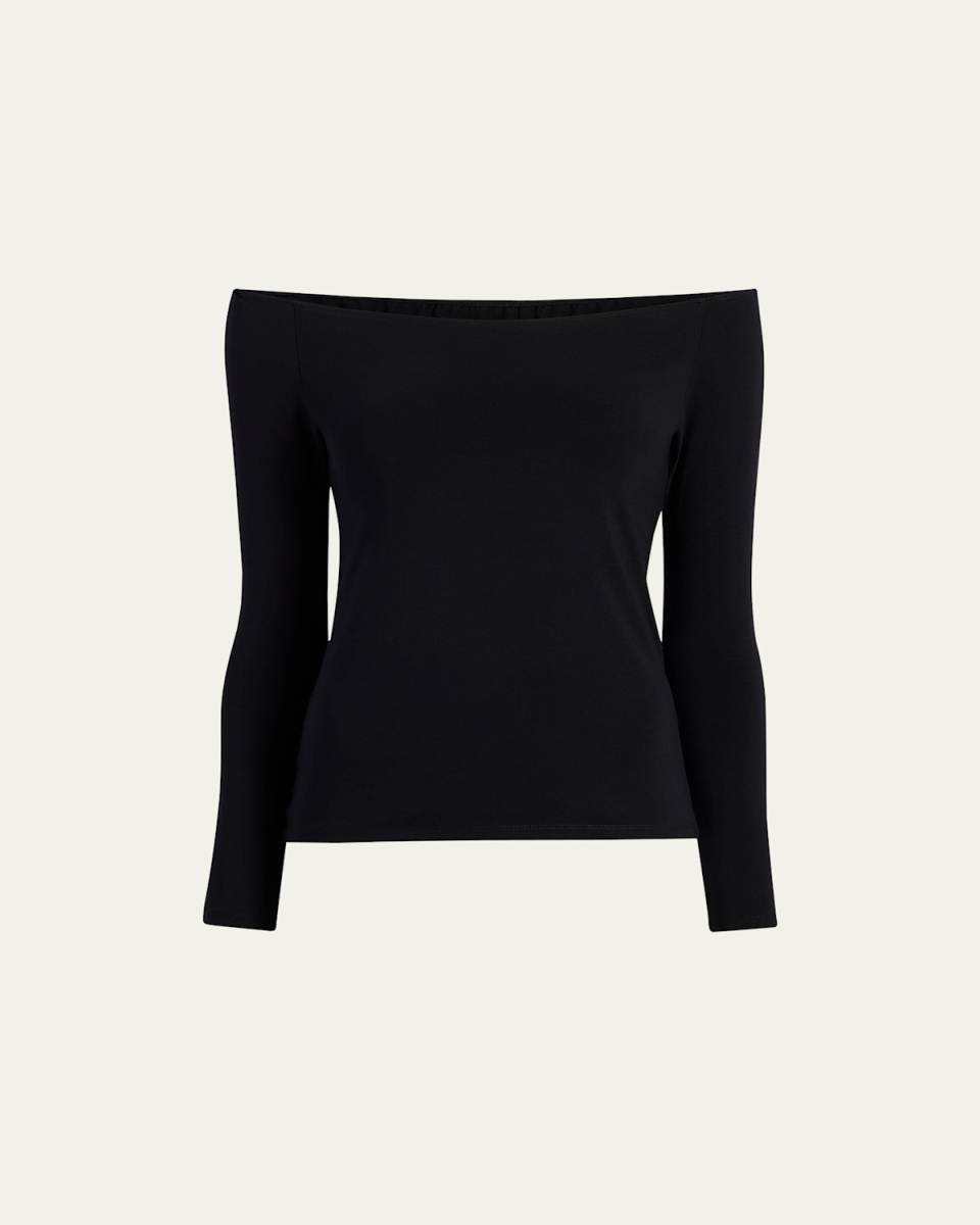 Leotard Off-Shoulder Cotton Top