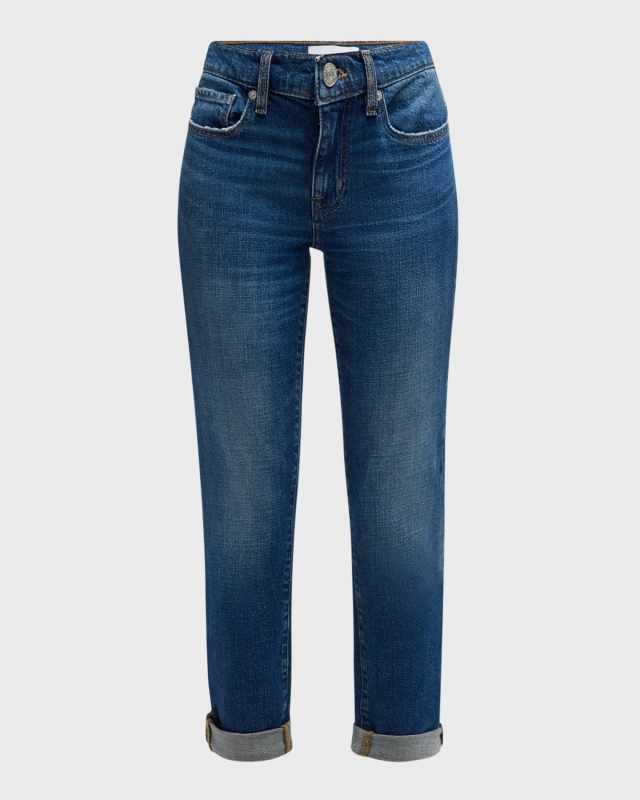 Le Garcon Cropped Boyfriend Jeans