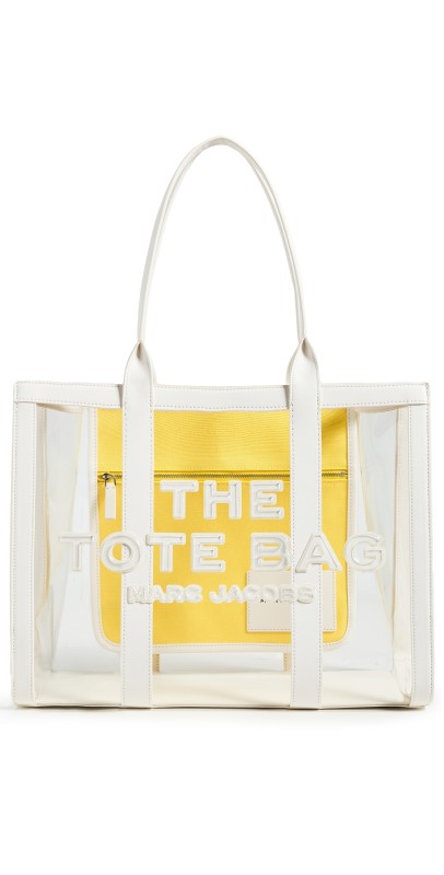 Marc Jacobs The Clear Crossbody Duffel Bag White