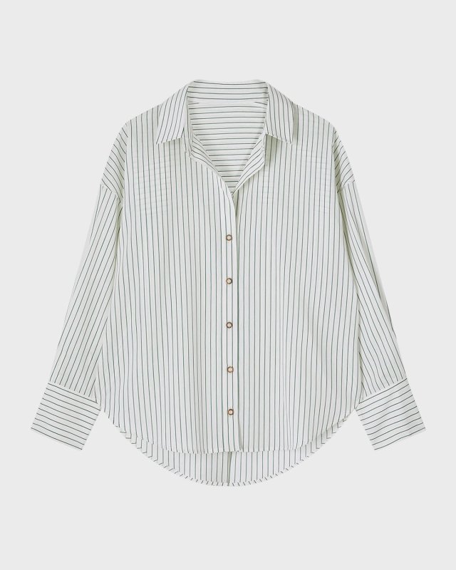 Bextor Oversized Striped Shirt