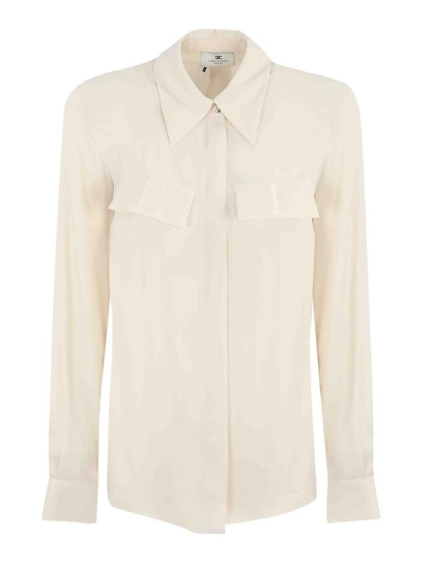 Elisabetta Franchi Chemise - Blanc