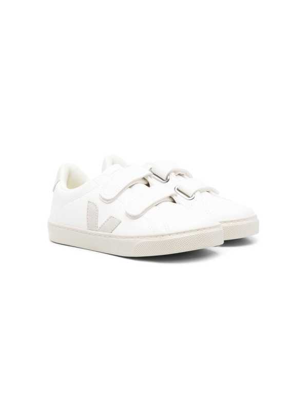 touch-strap calf-leather shoes