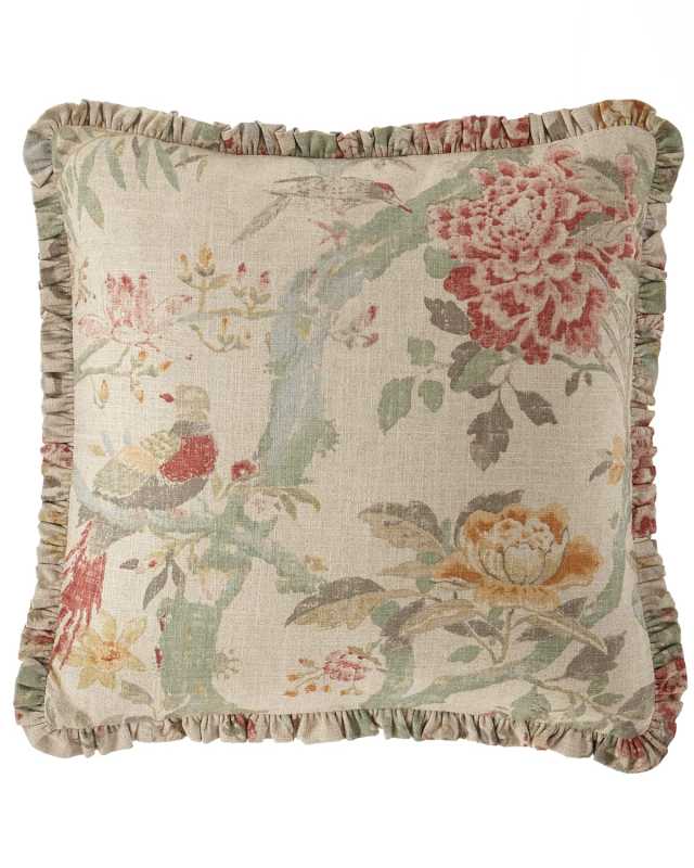 Alyssa Pillow with Ruffle Flange