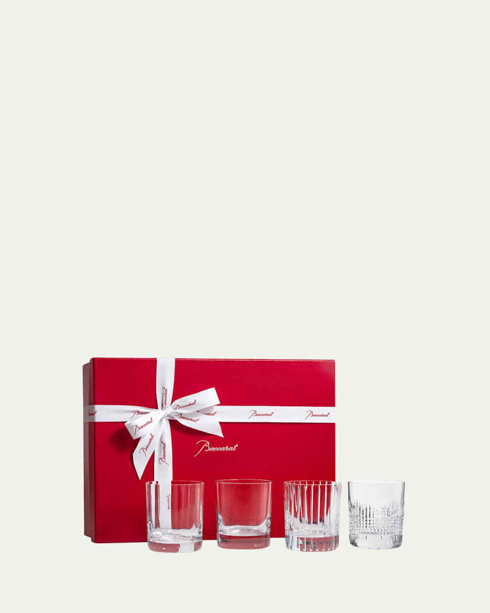 Four Elements Double Old-Fashioneds, Set of 4