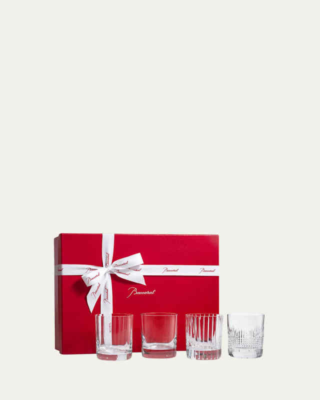 Four Elements Double Old-Fashioneds, Set of 4