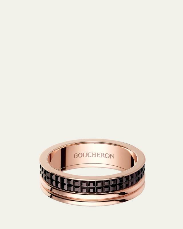 Quatre Classique Band Ring, Large Model