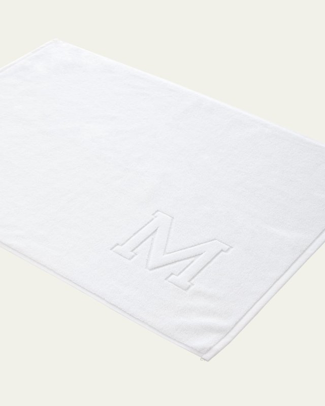 Auberge Monogrammed Tub Mat