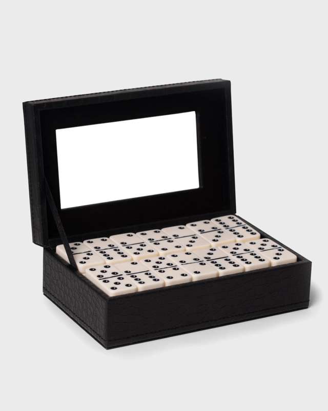 Jaden Domino Set in Leather Box