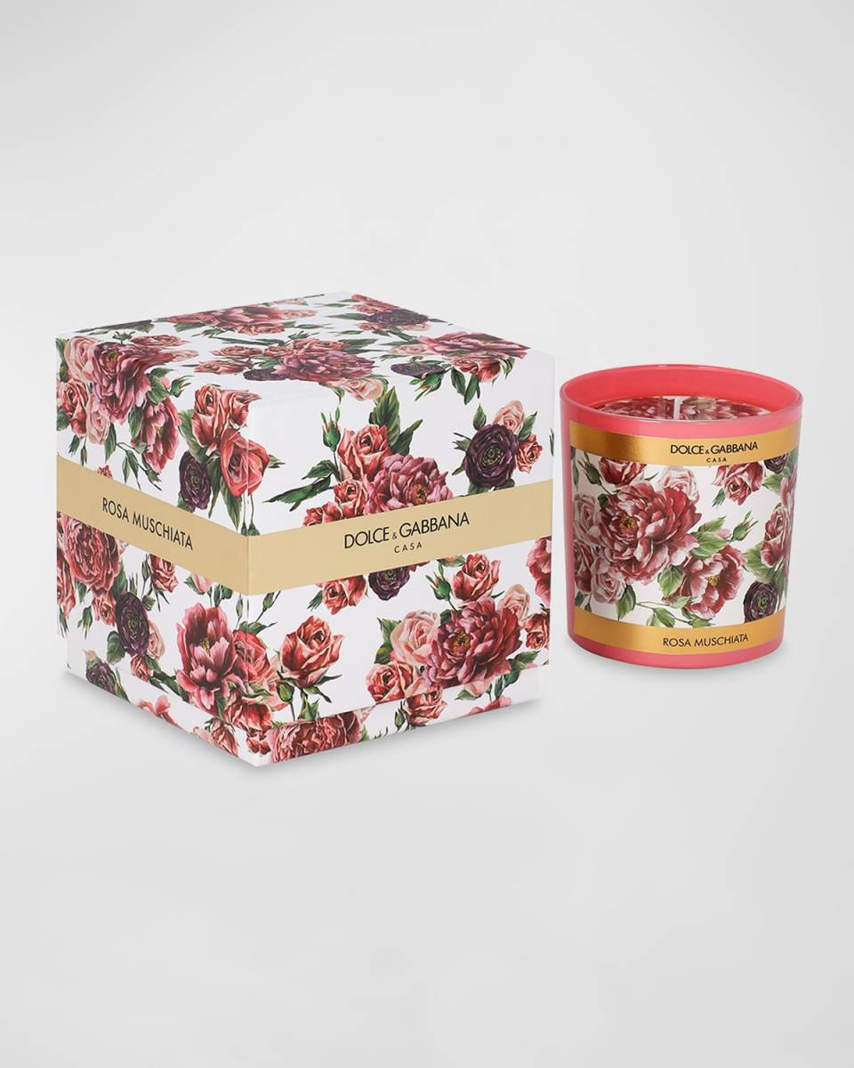 Musky Rose Scented Candle, 8.8 oz.