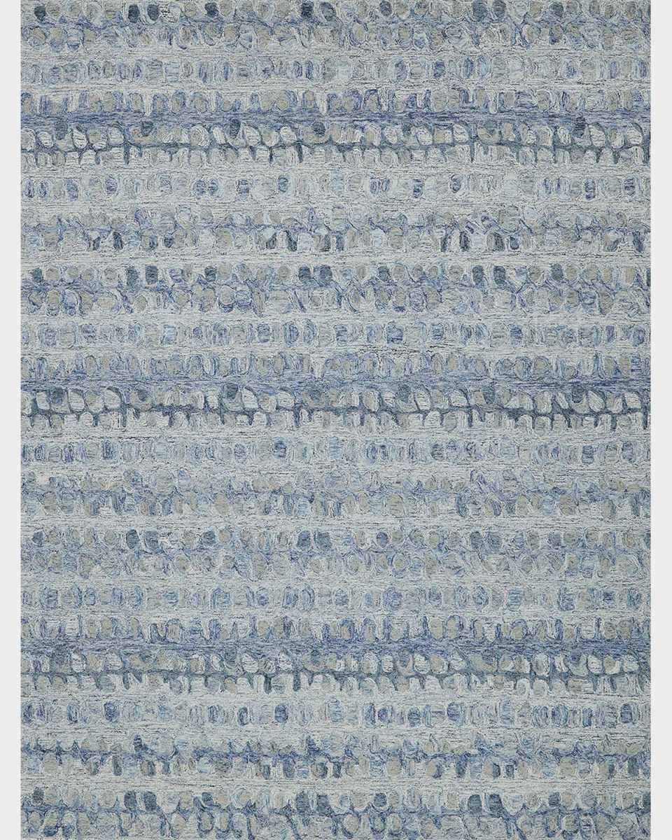 Colorplay Hand-Tufted Navy Rug, 6' x 9'