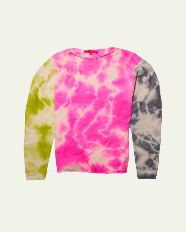 Biome Dye Rolled Cashmere Top