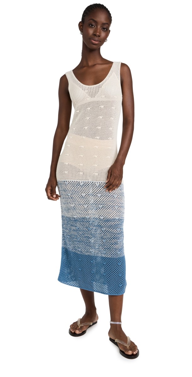 ESCVDO Litoral Dress Degrade Sky Blue