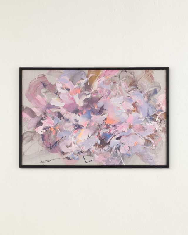 "Floral Palette II" Original Painting by Teng Fei
