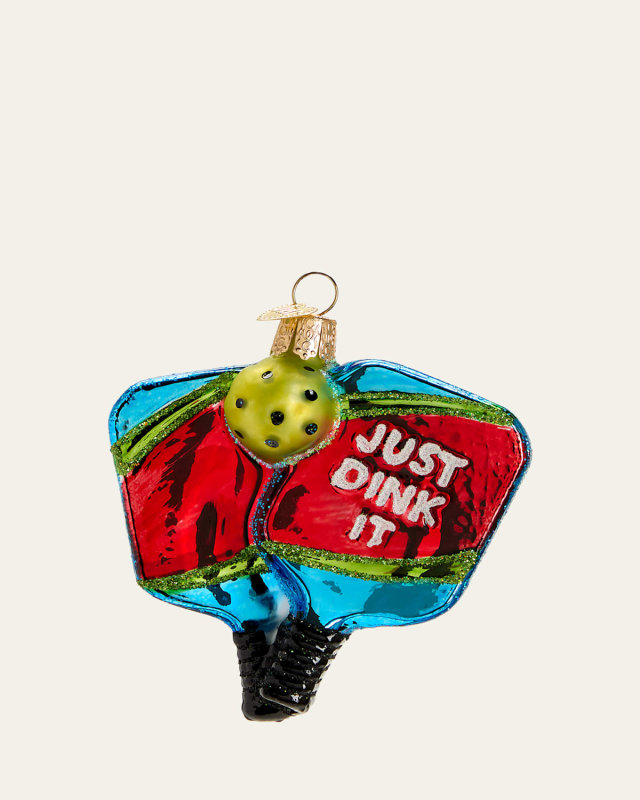 Pickleball Paddles Christmas Ornament