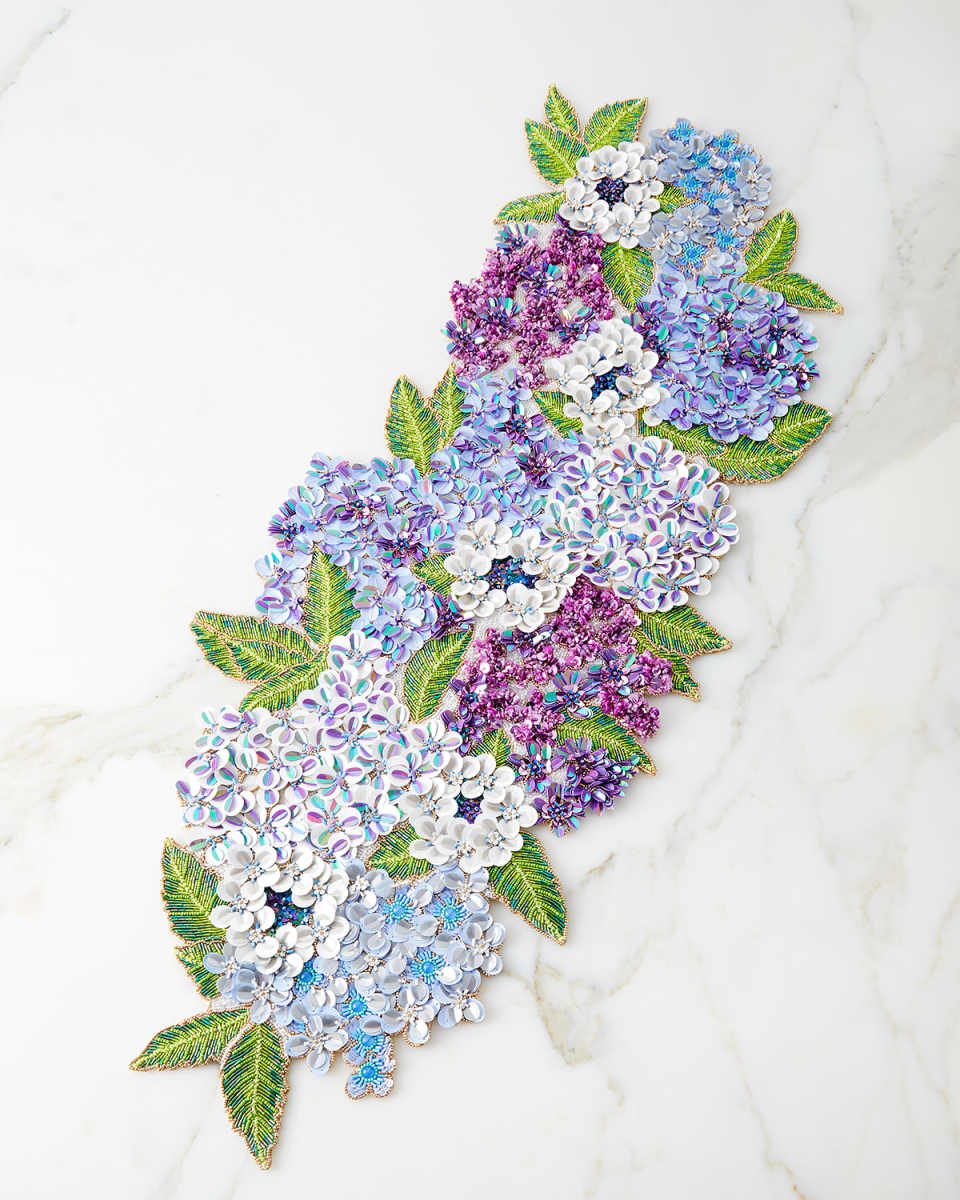 Hydrangea Table Runner