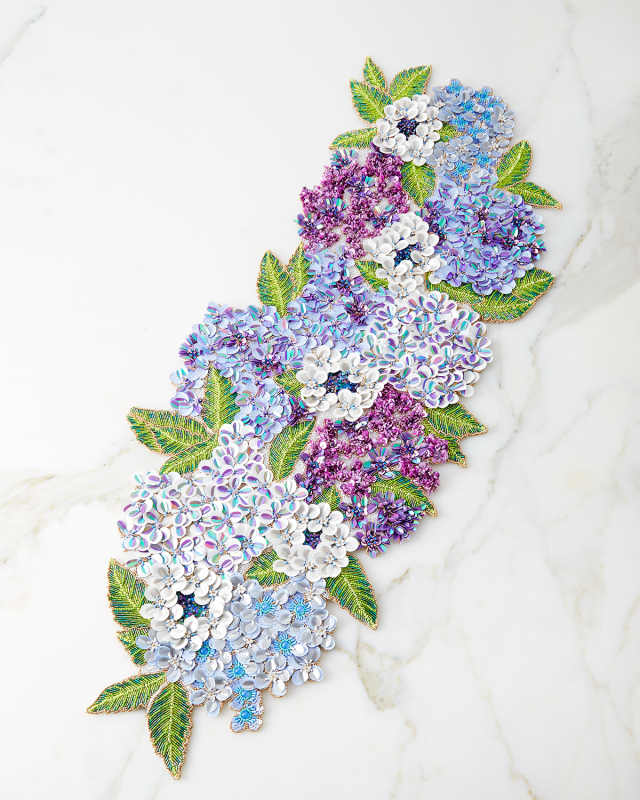 Hydrangea Table Runner