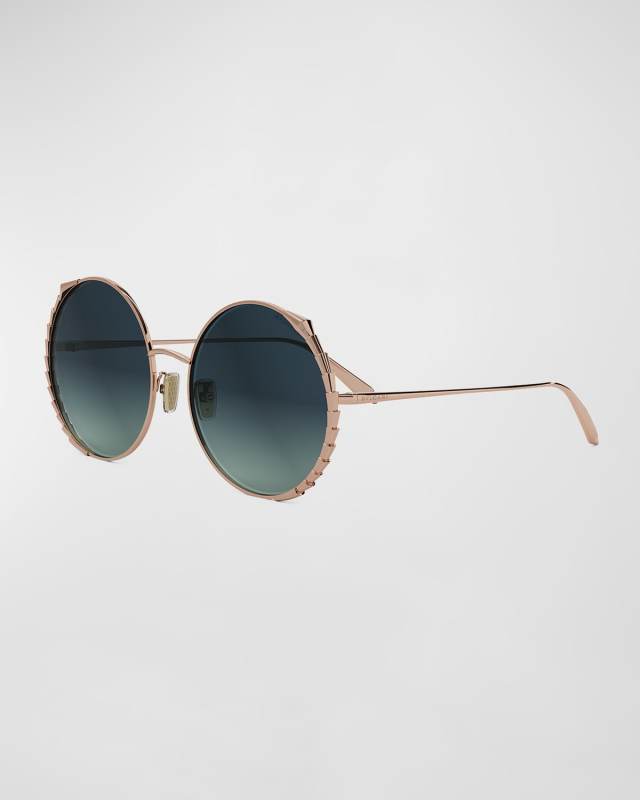 Serpenti Round Sunglasses
