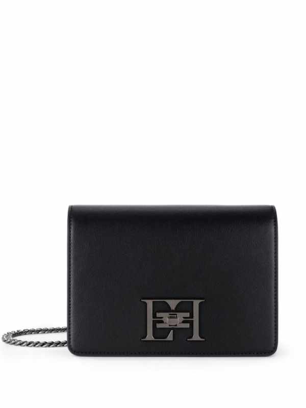 logo-plaque shoulder bag