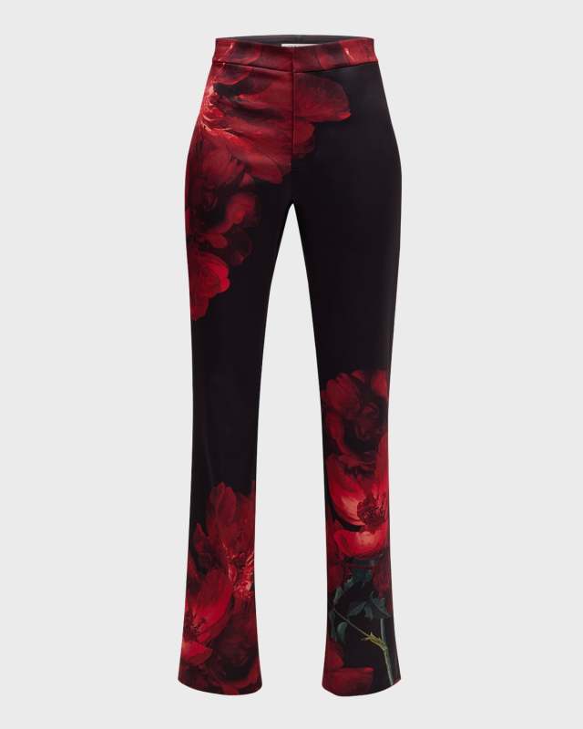 New Olivia Low Rise Slim Flare Trousers