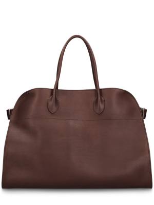 The Row Margaux 17 leather bag