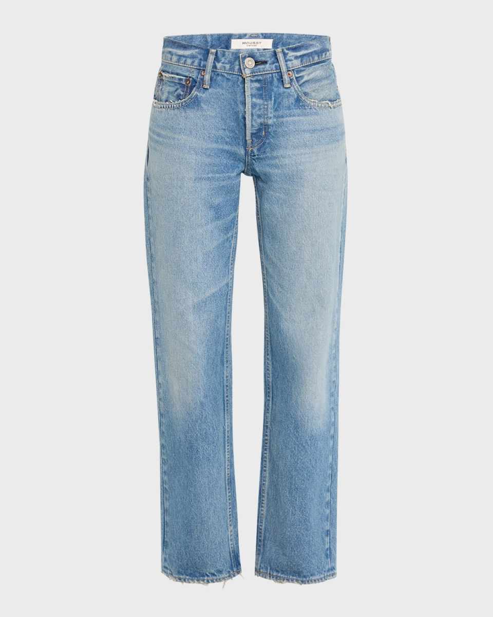 Cheval Straight Low-Rise Jeans