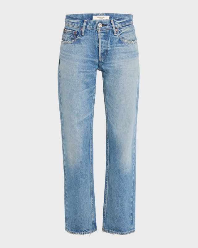 Cheval Straight Low-Rise Jeans
