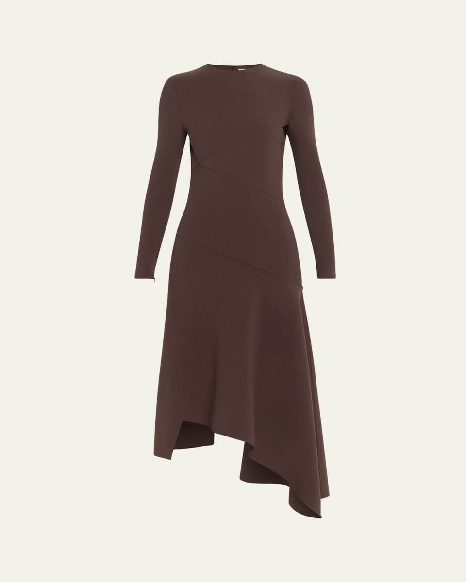 Long Sleeve Handkerchief Dress