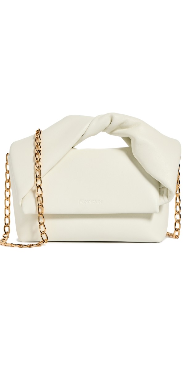 JW Anderson Midi Twister Bag Off White