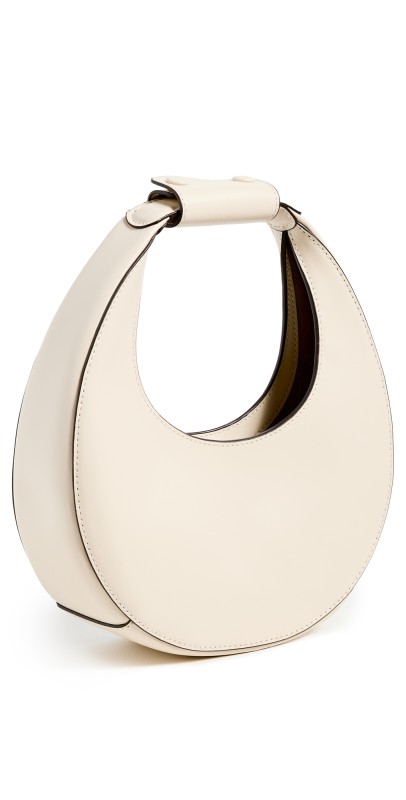 STAUD Mini Moon Bag Cream